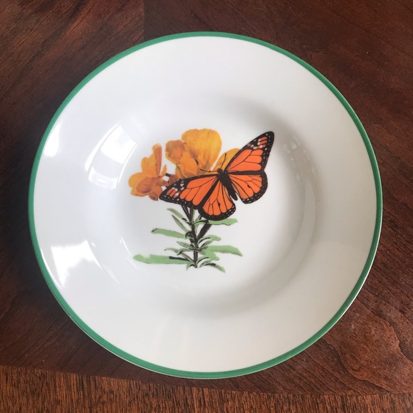 National Wild life Federation 4 piece porcelain butterfly bowl set - Picture 2 of 6